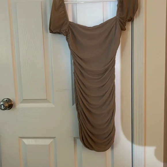 Princess Polly | Dresses | Princess Polly Brown Mini Dress | Poshmark